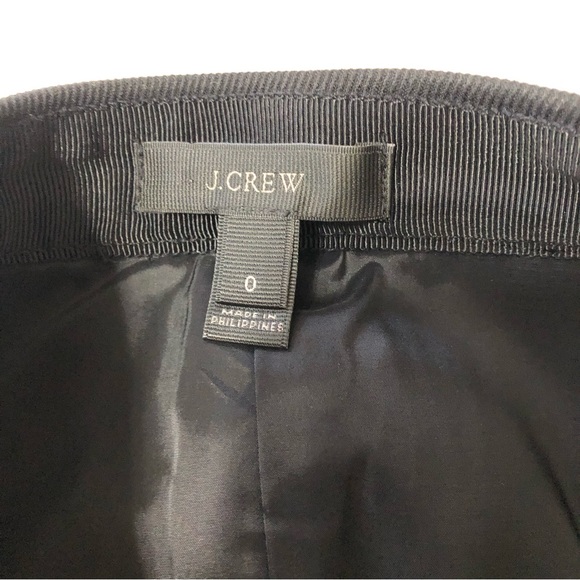Black Pencil Skirt with Gold Zipper from J. Crew - Picture 5 of 6